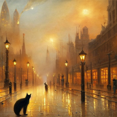 AI Generated Oil Painting