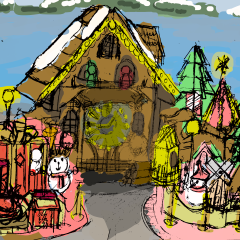 Christmas house