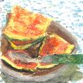 Watermelon peel